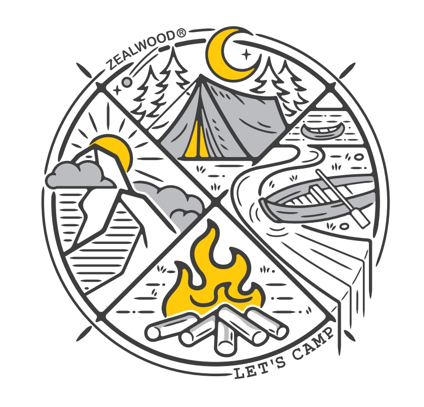 17.5μm Men‘s Wool Short Sleeve T-shirt (Camping) ( 150g )