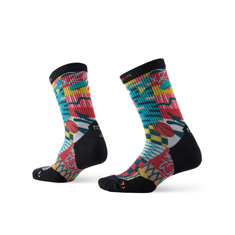 PATTERN TRAINING Merino Wool Crew Socks