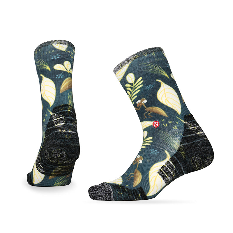 PATTERN TRAINING Merino Wool Crew Socks