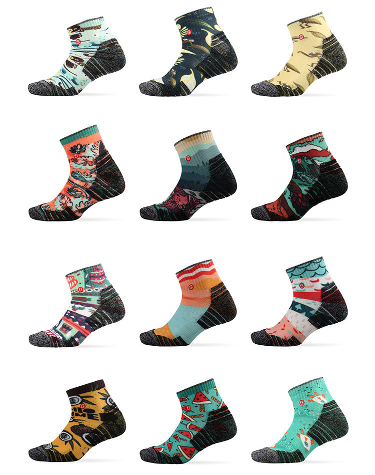 PATTERN TRAINING LT Merino Wool Ankle Socks