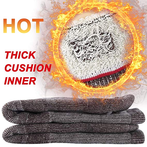 HIKING Merino Wool Crew Socks Winter