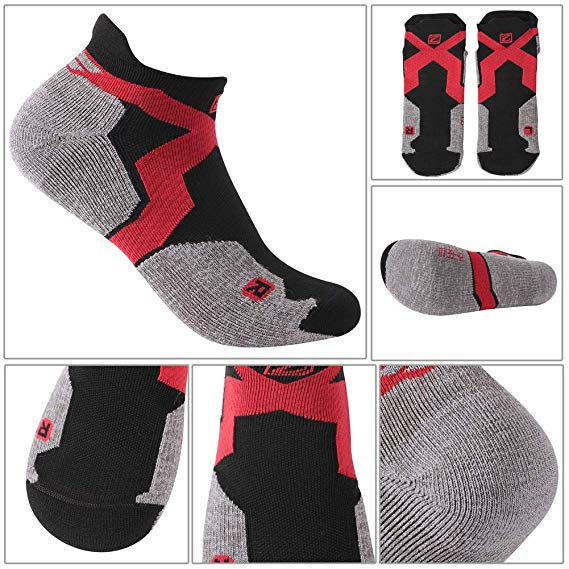 R1 RUN Merino Wool No Show Socks
