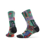 Lifestyle Pattern Merino Wool Socks Crew