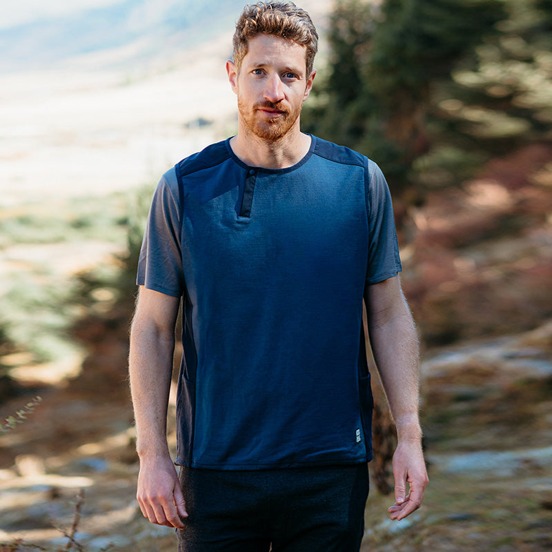 18.5μm Men‘s Wool T-Shirt (280g)