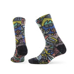 LIFESTYLE PATTERN Merino Wool Crew Socks