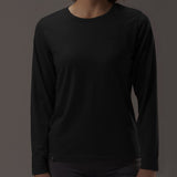 17.5μm Women‘s long-sleeved Merino Wool T-shirt (150g)