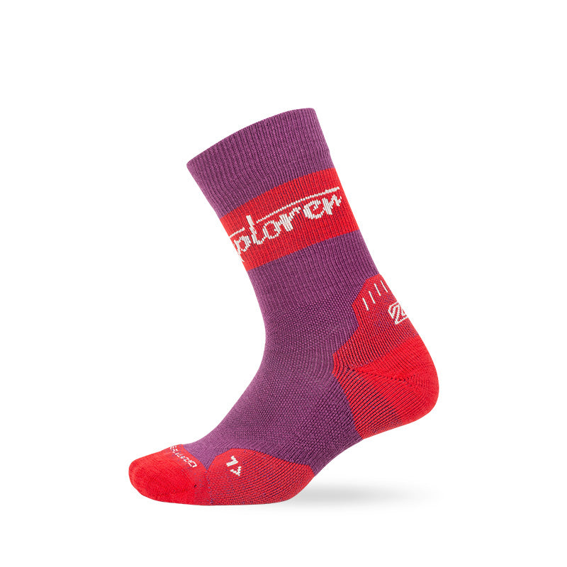 TRAVEL MD Merino Wool Crew Socks Winter