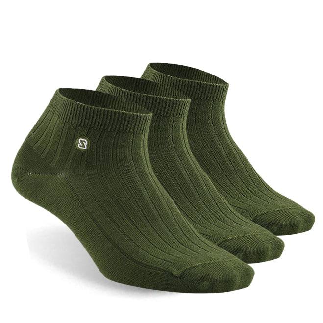 LIFESTYLE COLOR Merino Wool Ankle Socks