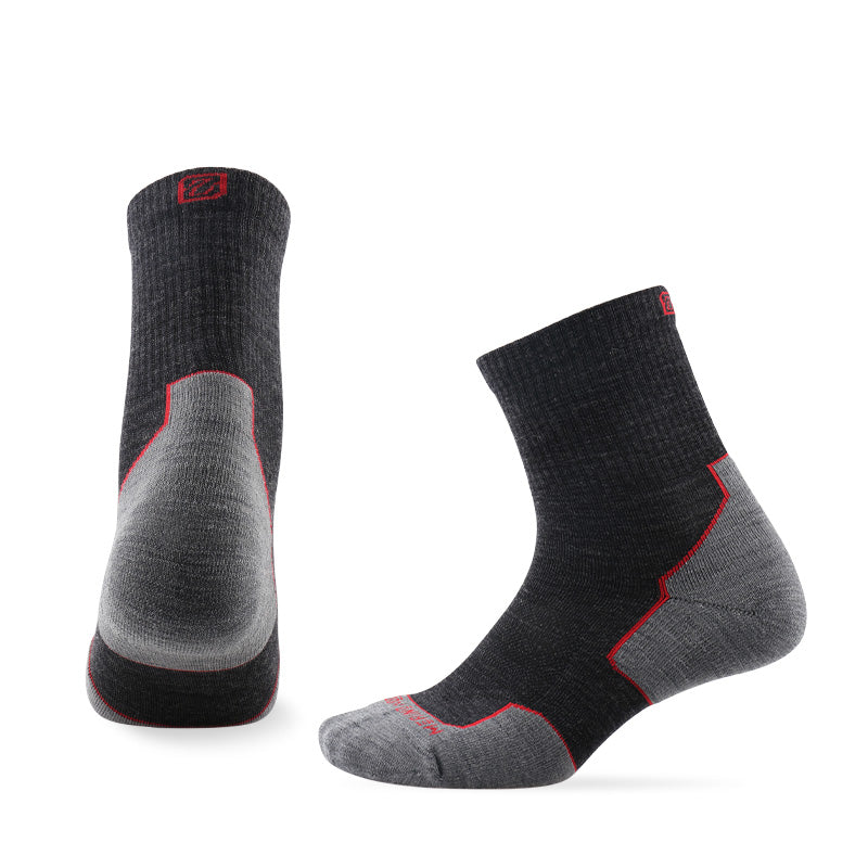 Trail Run Merino Wool Crew Socks