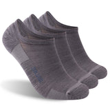 3 Pairs Athletic Running Sock ZEALWOOD Merino Wool Anti-blister Hiking Sock