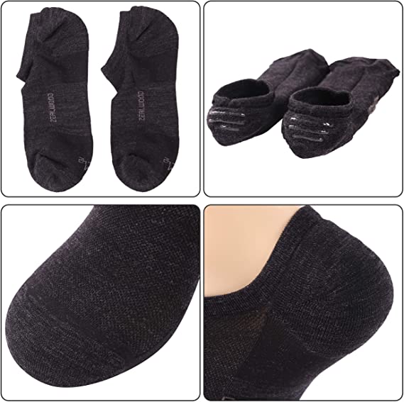 LIFESTYLE Merino Wool No Show Socks