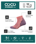Everyday-Pro Carbon Cotton Ankle Socks