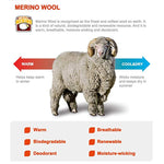 Double Layer Merino Wool Scarf