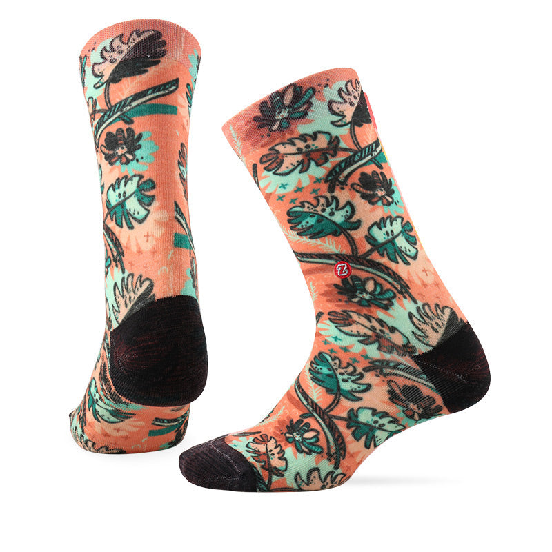 LIFESTYLE PATTERN Series Premium Merino Wool Crew Socks - Image 6