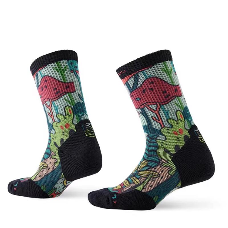 PATTERN TRAINING Merino Wool Crew Socks - Image 11