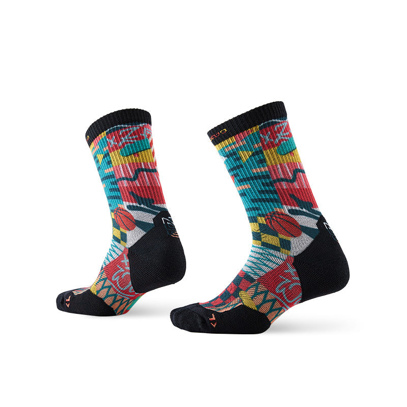 PATTERN TRAINING Merino Wool Crew Socks - Image 12