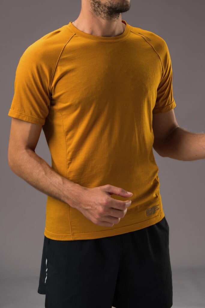 17.5μm Men's Merino Wool T-shirt (150g)