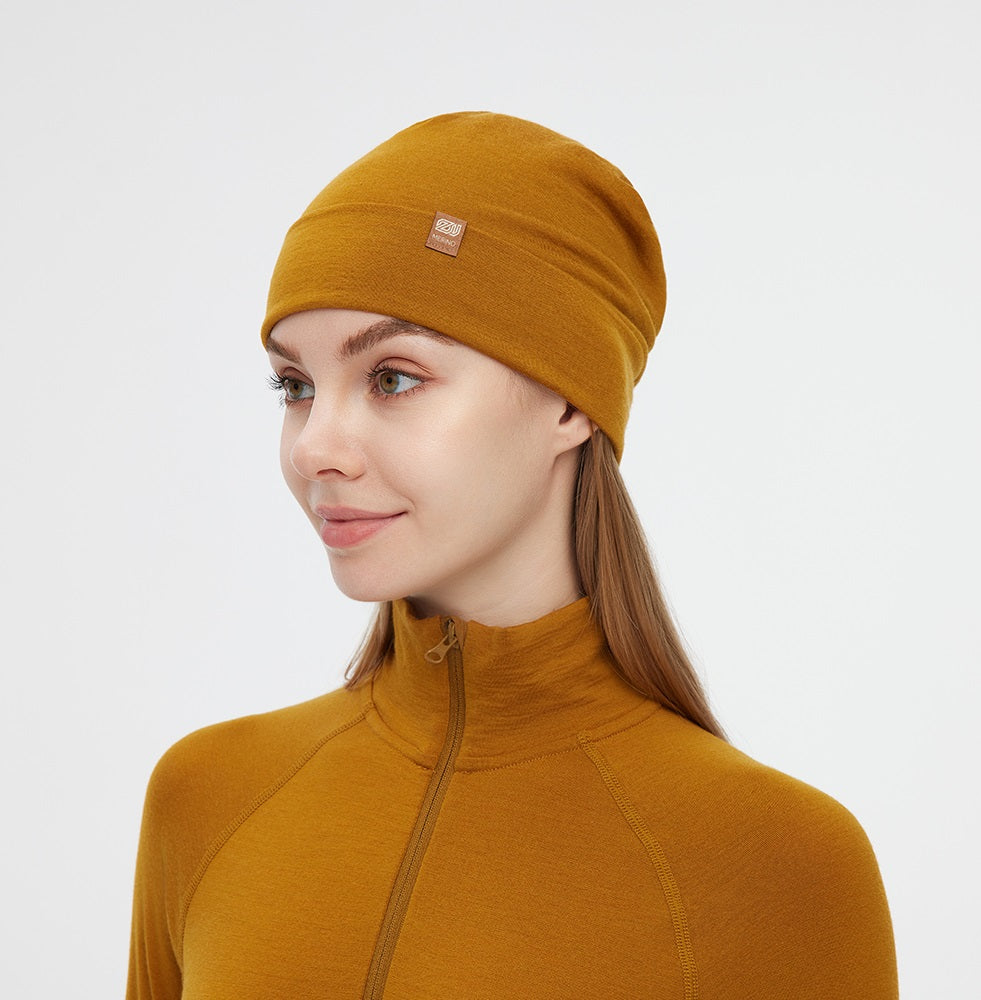 17.5μm Double Layer Merino Wool Beanie (200g) - Image 6