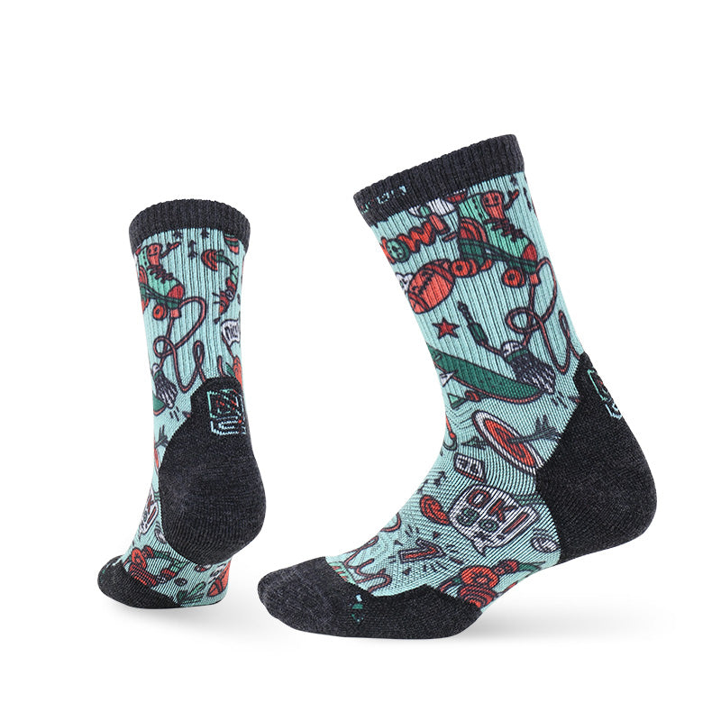 TRAINING PATTERN Series Premium Merino Wool Athletic Socks - Image 13