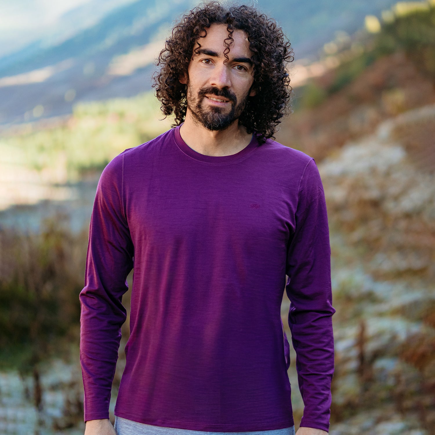 Men's Long Sleeve Merino Wool Tee - Image 4