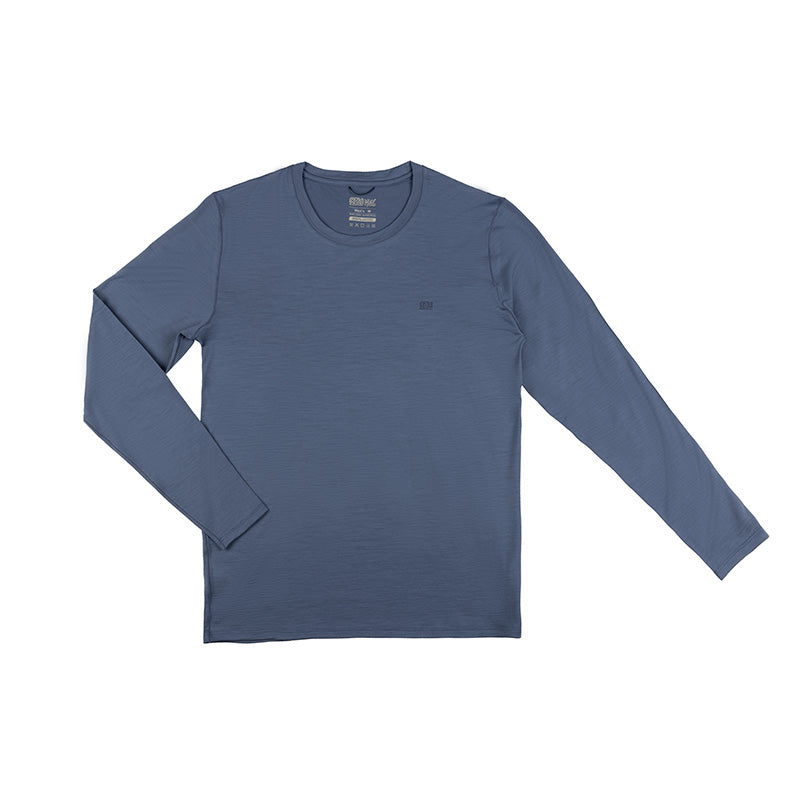 Men's Long Sleeve Merino Wool Tee - Image 3
