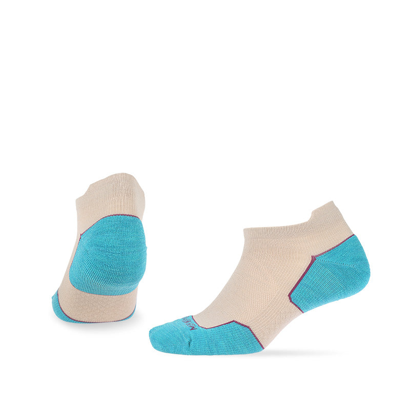 TRAIL RUN Merino Wool No Show Socks - Image 5