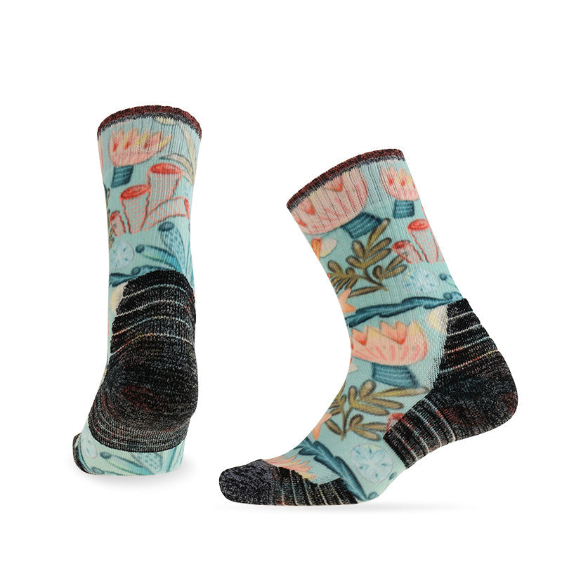 PATTERN TRAINING Merino Wool Crew Socks - Image 7