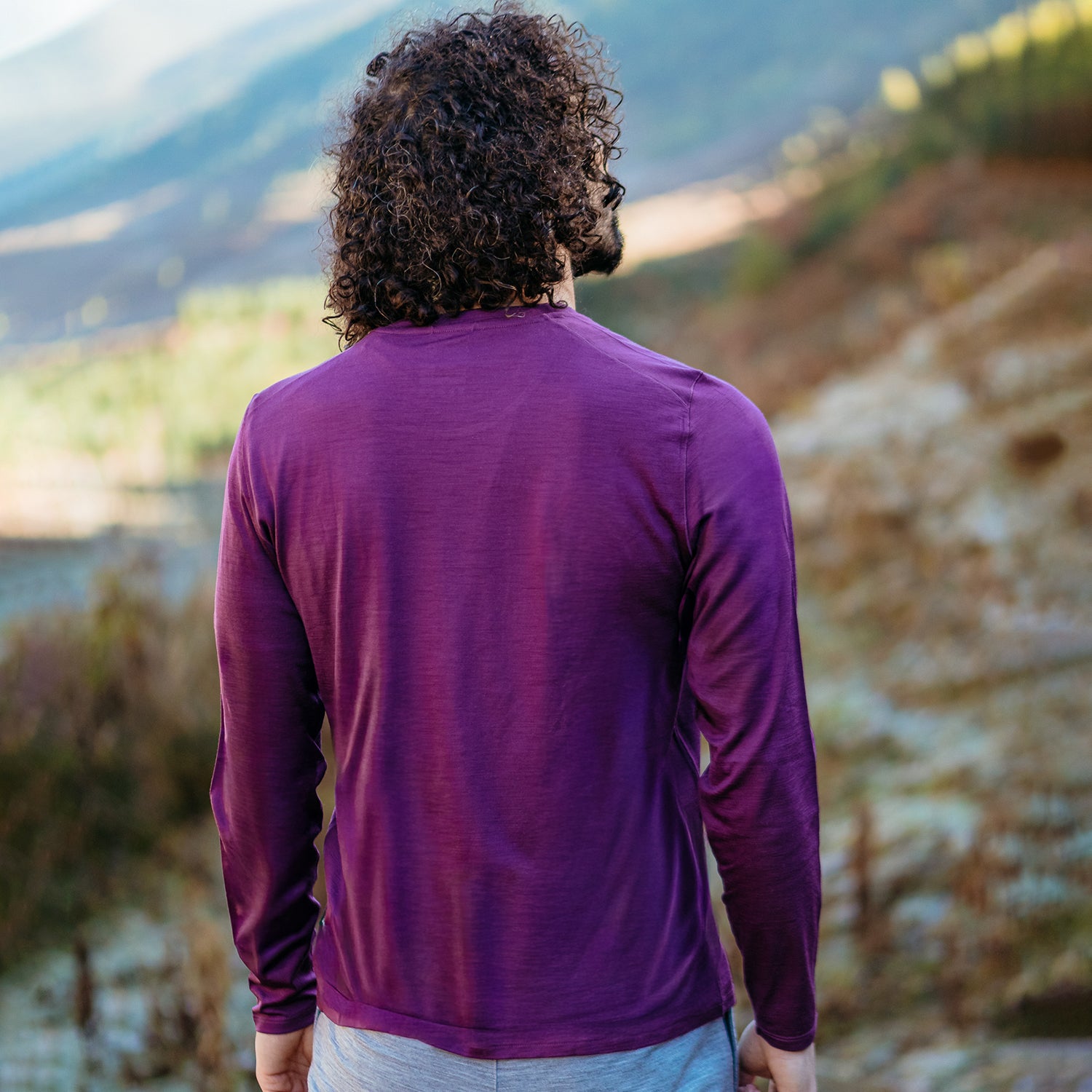 Men's Long Sleeve Merino Wool Tee - Image 5