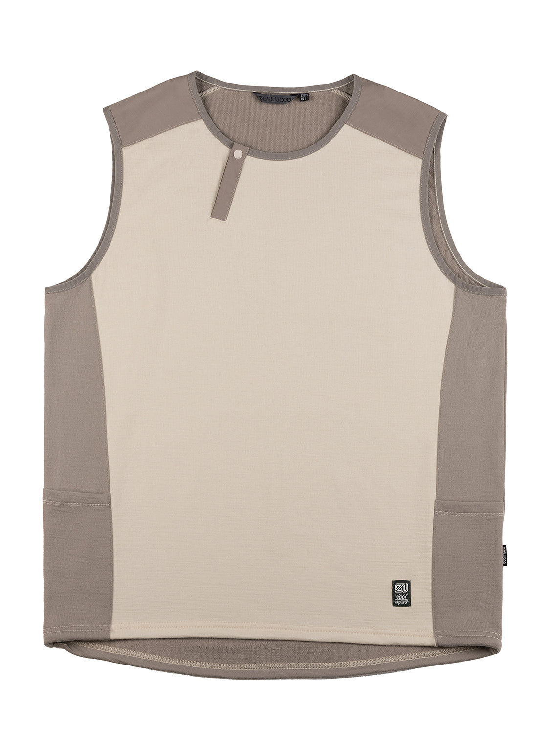 18.5µm Men's Wool Vest (280g)