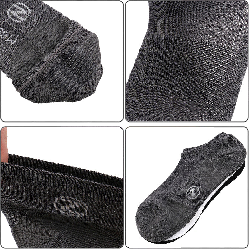 LIFESTYLE LT Merino Wool No Show Socks - Image 2