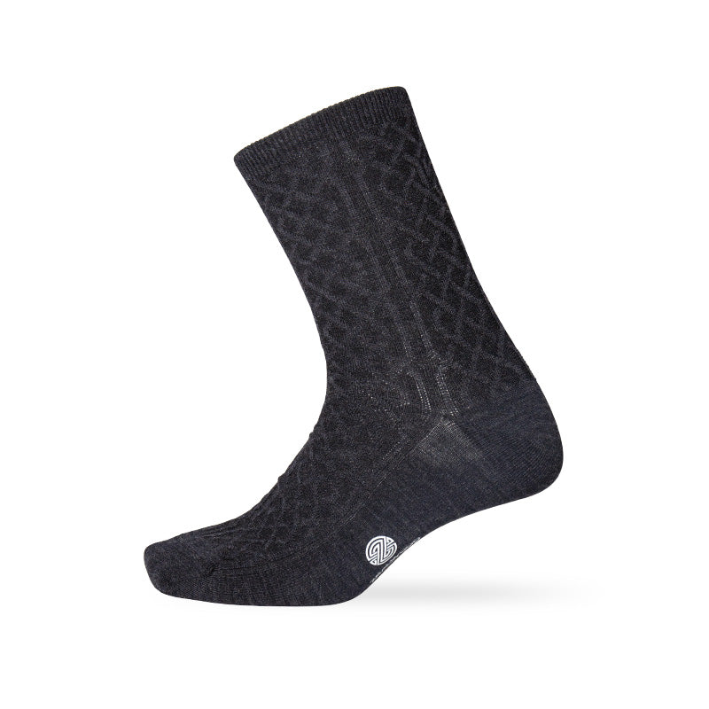 Lifestyle Color Merino Wool Crew Socks (New) - Image 3