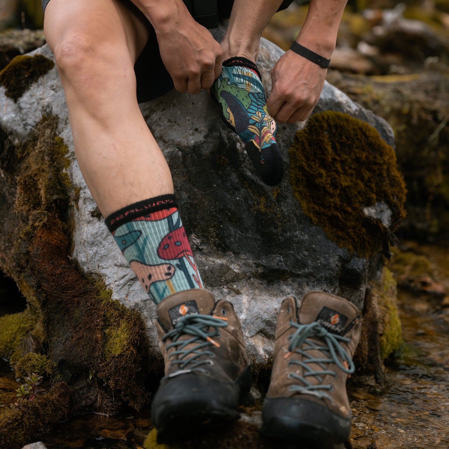 TRAINING PATTERN Series Premium Merino Wool Athletic Socks - Image 2