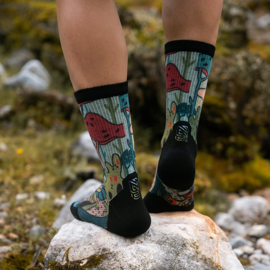 TRAINING PATTERN Series Premium Merino Wool Athletic Socks