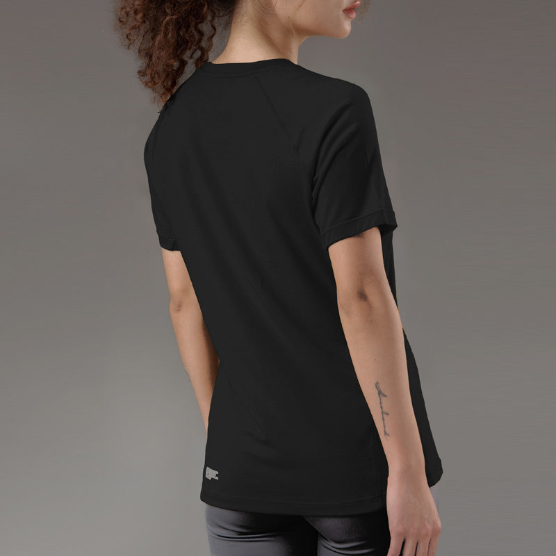 17.5μm Women's Short-Sleeve Merino Wool T-shirt (150g) - Image 3