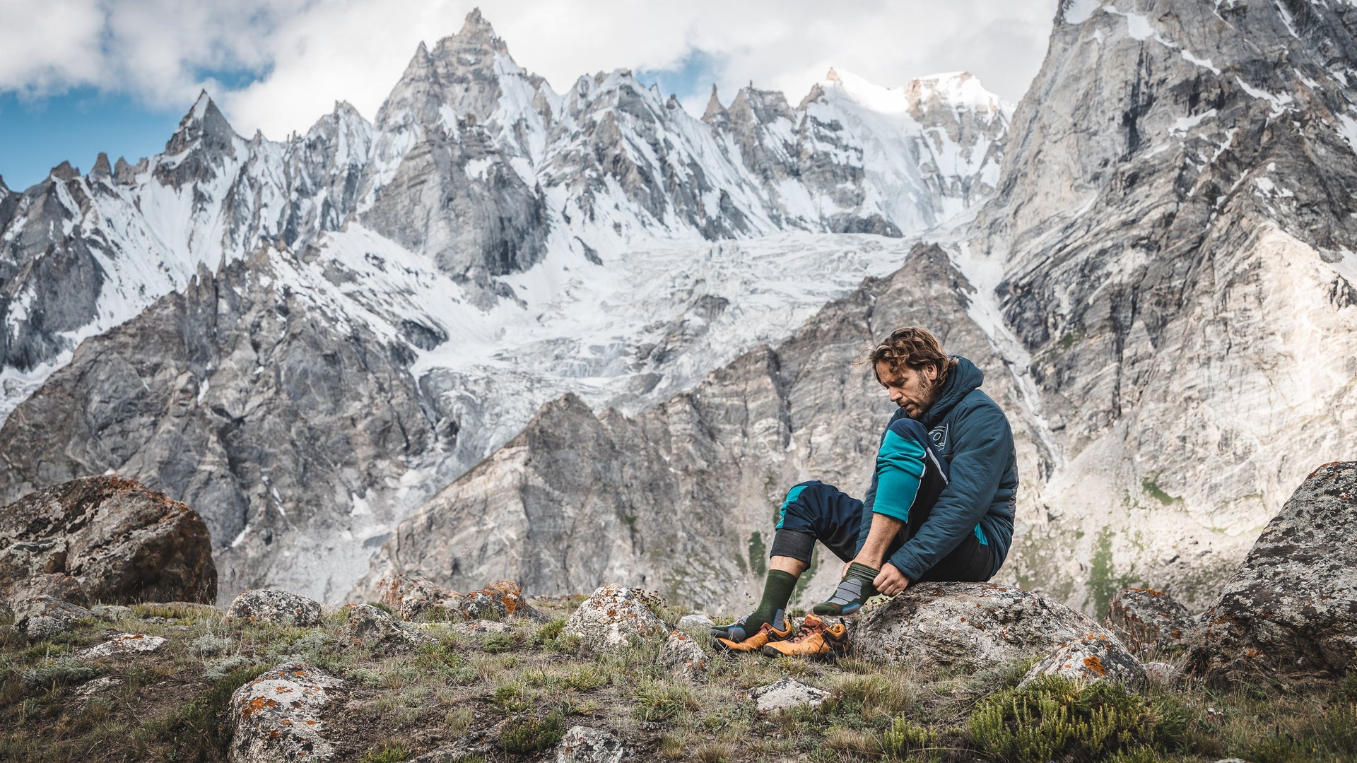 Alpine socks lifestyle