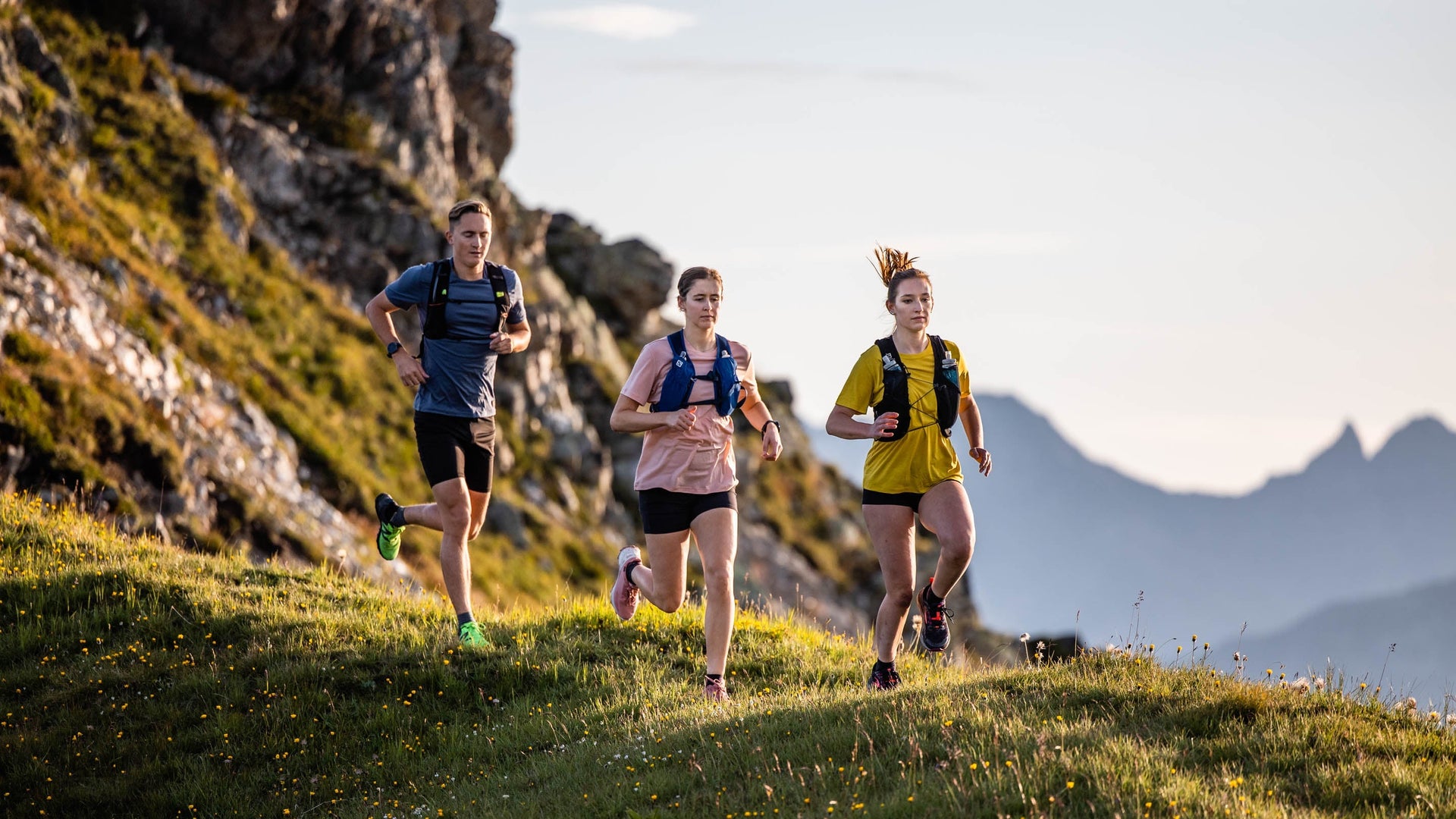 Keep moving, stay warm — trail runners